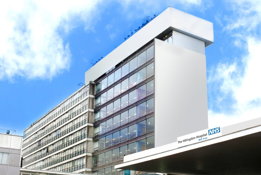 outside hillingdon hospital