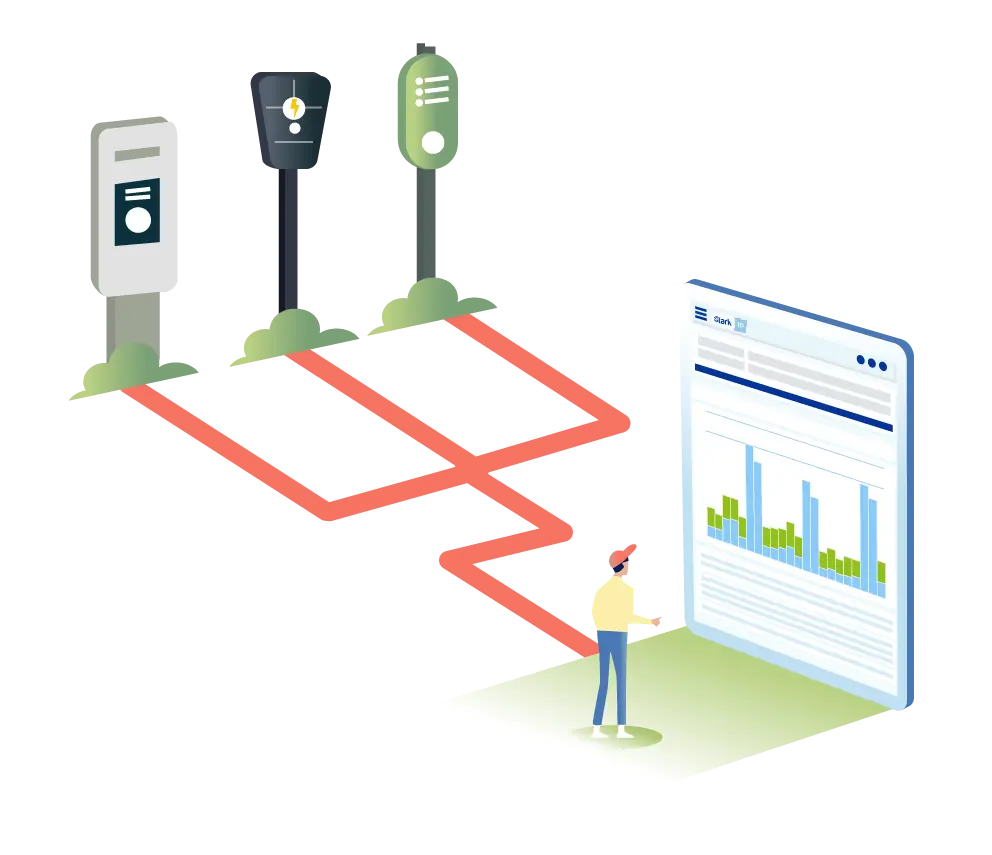 EV charging with analytics